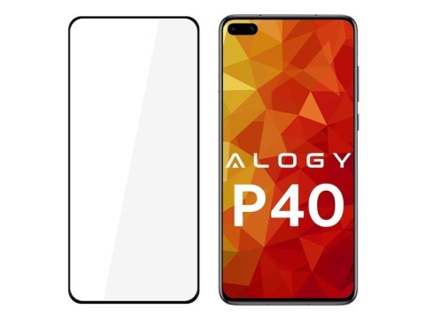 Alogy Szkło Alogy Full Glue case friendly do Huawei P40 czarne Alogy Szkło Alogy Full Glue case friendly do Huawei P40 czarne