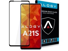 Alogy Szkło Alogy Full Glue case friendly do Samsung Galaxy A21S czarne