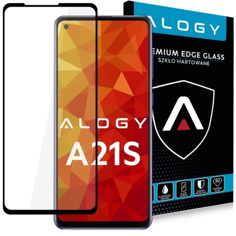 Alogy Szkło Alogy Full Glue case friendly do Samsung Galaxy A21S czarne Alogy Szkło Alogy Full Glue case friendly do Samsung Galaxy A21S czarne