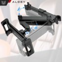 Alogy Uchwyt samochodowy na zagłówek auta samochodu na telefon tablet nintendo 4-11 cal Alogy Czarny