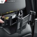 Alogy Uchwyt samochodowy na zagłówek auta samochodu na telefon tablet nintendo 4-11 cal Alogy Czarny