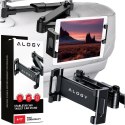 Alogy Uchwyt samochodowy na zagłówek auta samochodu na telefon tablet nintendo 4-11 cal Alogy Czarny