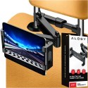 Alogy Uchwyt samochodowy na zagłówek auta samochodu na telefon tablet nintendo 4-11 cal Alogy Czarny