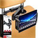 Alogy Uchwyt samochodowy na zagłówek auta samochodu na telefon tablet nintendo 4-11 cal Alogy Czarny