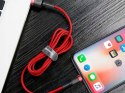 Baseus Kabel 2m Baseus Keviar USB Lightning do iPhone iPad iPod 1.5A Czerwony