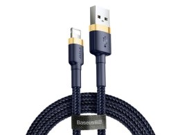 Baseus Kabel 2m Baseus Keviar USB Lightning do iPhone iPad iPod 1.5A Granatowy