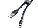 Baseus Kabel 2m Baseus Keviar USB Lightning do iPhone iPad iPod 1.5A Granatowy
