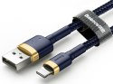Baseus Kabel 2m Baseus Keviar USB Lightning do iPhone iPad iPod 1.5A Granatowy