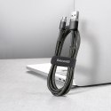 Baseus Kabel 3m Baseus Cafule wytrzymały przewód nylon micro USB 2A Szary