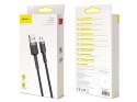 Baseus Kabel 3m Baseus Cafule wytrzymały przewód nylon micro USB 2A Szary