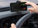 Baseus Uchwyt samochodowy Baseus Big Mouth Pro na deskę rozdzielczą klips czarny