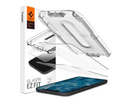 Spigen 2x Szkło hartowane Spigen Glas.TR EZ Fit do iPhone 12 Pro Max 6.7