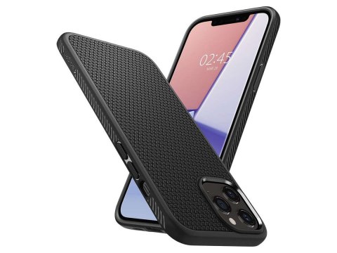 Spigen Etui Spigen Liquid Air do Apple iPhone 12/ 12 Pro 6.1 Matte Black Spigen Etui Spigen Liquid Air do Apple iPhone 12/ 12 Pro 6.1 Matte Black
