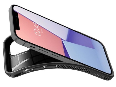 Spigen Etui Spigen Liquid Air do Apple iPhone 12 Mini 5.4 Matte Black Spigen Etui Spigen Liquid Air do Apple iPhone 12 Mini 5.4 Matte Black
