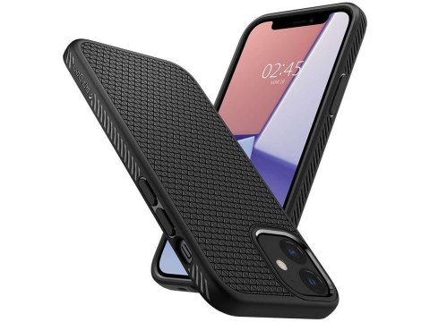 Spigen Etui Spigen Liquid Air do Apple iPhone 12 Mini 5.4 Matte Black Spigen Etui Spigen Liquid Air do Apple iPhone 12 Mini 5.4 Matte Black