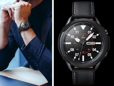 Spigen Etui Spigen Liquid Air do Samsung Galaxy Watch 3 41mm Matte Black Spigen Etui Spigen Liquid Air do Samsung Galaxy Watch 3 41mm Matte Black