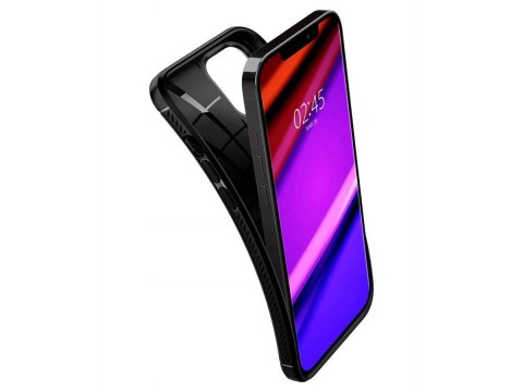 Spigen Etui Spigen Rugged Armor do Apple iPhone 12/ 12 Pro 6.1 Matte Black Spigen Etui Spigen Rugged Armor do Apple iPhone 12/ 12 Pro 6.1 Matte Black