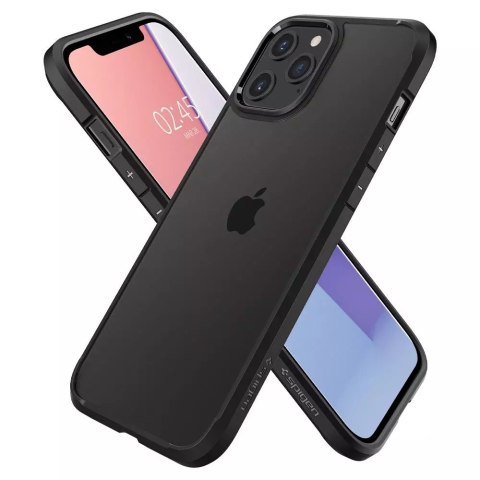 Spigen Etui Spigen Ultra Hybrid do Apple iPhone 12/ 12 Pro 6.1 Matte Black Spigen Etui Spigen Ultra Hybrid do Apple iPhone 12/ 12 Pro 6.1 Matte Black
