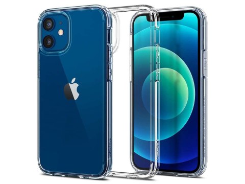 Spigen Etui Spigen Ultra Hybrid do Apple iPhone 12 Mini 5.4 Crystal Clear Spigen Etui Spigen Ultra Hybrid do Apple iPhone 12 Mini 5.4 Crystal Clear