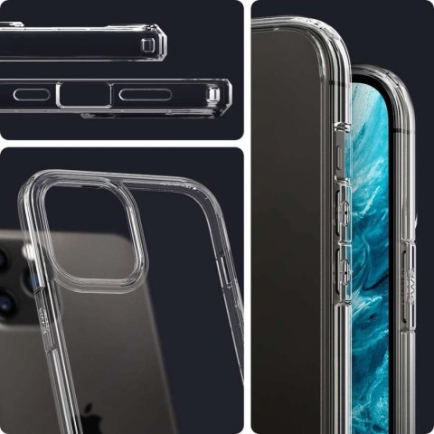 Spigen Etui Spigen Ultra Hybrid do Apple iPhone 12 Pro Max 6.7 Crystal Clear Spigen Etui Spigen Ultra Hybrid do Apple iPhone 12 Pro Max 6.7 Crystal Clear