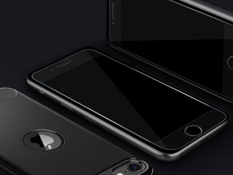 Spigen Szkło x2 Spigen Glass FC do etui do Apple iPhone 6/6S/7/8/SE 2022/2020 Black Spigen Szkło x2 Spigen Glass FC do etui do Apple iPhone 6/6S/7/8/SE 2022/2020 Black