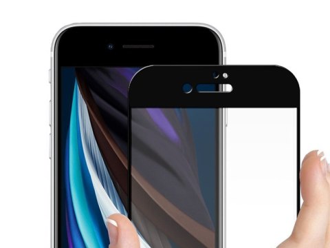 Spigen Szkło Spigen Glass FC do etui do Apple iPhone 6/6S/7/8/SE 2022/2020 Black Spigen Szkło Spigen Glass FC do etui do Apple iPhone 6/6S/7/8/SE 2022/2020 Black