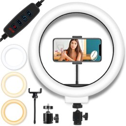 Alogy Lampa pierścieniowa fotograficzna Alogy Ring A33 do zdjęć makijażu