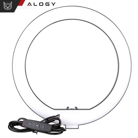 Alogy Lampa pierścieniowa fotograficzna Alogy Ring A33 do zdjęć makijażu Alogy Lampa pierścieniowa fotograficzna Alogy Ring A33 do zdjęć makijażu