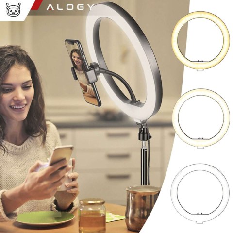 Alogy Lampa pierścieniowa fotograficzna Alogy Ring A33 do zdjęć makijażu Alogy Lampa pierścieniowa fotograficzna Alogy Ring A33 do zdjęć makijażu
