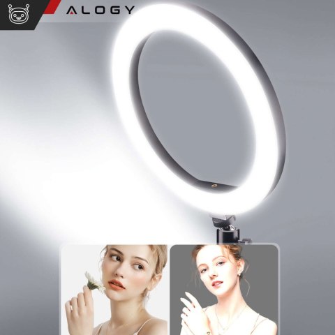 Alogy Lampa pierścieniowa fotograficzna Alogy Ring A33 do zdjęć makijażu Alogy Lampa pierścieniowa fotograficzna Alogy Ring A33 do zdjęć makijażu