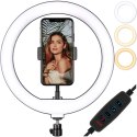 Alogy Lampa pierścieniowa fotograficzna Alogy Ring A33 do zdjęć makijażu