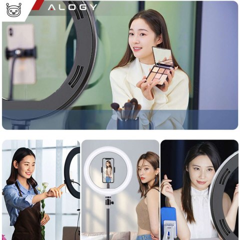 Alogy Lampa pierścieniowa fotograficzna Alogy Ring A33 do zdjęć makijażu Alogy Lampa pierścieniowa fotograficzna Alogy Ring A33 do zdjęć makijażu