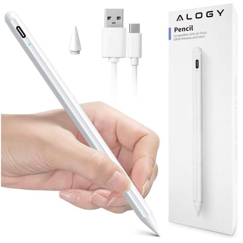 Alogy Precyzyjny rysik pióro Alogy do ekranów iPad Pro/ Air/ Mini Alogy Precyzyjny rysik pióro Alogy do ekranów iPad Pro/ Air/ Mini