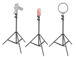 Alogy Statyw do lampy fotograficznej / aparatu / telefonu Alogy 1/4 cala