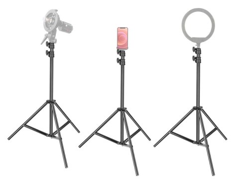 Alogy Statyw do lampy fotograficznej / aparatu / telefonu Alogy 1/4 cala Alogy Statyw do lampy fotograficznej / aparatu / telefonu Alogy 1/4 cala