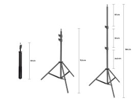Alogy Statyw do lampy fotograficznej / aparatu / telefonu Alogy 1/4 cala