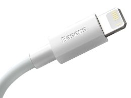Baseus 2x Kabel 1.5m Baseus przewód USB do Lightning PD 2.4A White