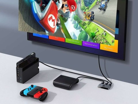 Baseus Dwukierunkowy rozdzielacz Baseus Switcher Full HDMI 4K 30Hz 2x1/ 1x2 Baseus Dwukierunkowy rozdzielacz Baseus Switcher Full HDMI 4K 30Hz 2x1/ 1x2