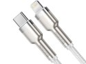 Baseus Kabel przewód Baseus Metal USB-C Type C na Lightning PD 20W 1m White