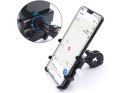 GUB Uchwyt rowerowy motocyklowy GUB Plus 6 na telefon smartfon aluminiowy czarny