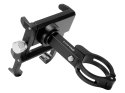 GUB Uchwyt rowerowy motocyklowy GUB Plus 6 na telefon smartfon aluminiowy czarny