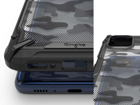 Ringke Etui na telefon Ringke Fusion X do Samsung Galaxy M51 Camo Black Ringke Etui na telefon Ringke Fusion X do Samsung Galaxy M51 Camo Black