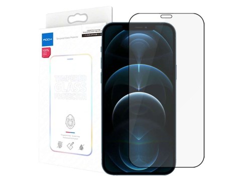 Rock Szkło hartowane Rock Full Glue do Apple iPhone 12 Pro Max 6.7 czarne Rock Szkło hartowane Rock Full Glue do Apple iPhone 12 Pro Max 6.7 czarne