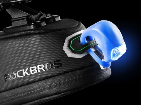 RockBros Wodoodporne etui rowerowe pod siodełko na narzędzia RockBros C27-1 Czarne RockBros Wodoodporne etui rowerowe pod siodełko na narzędzia RockBros C27-1 Czarne