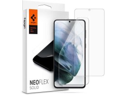 Spigen 2x Folia hydrożelowa Spigen Neo Flex Solid Case Friendly do Galaxy S21