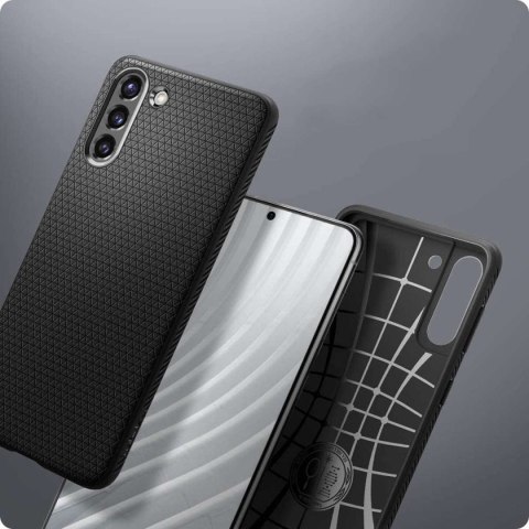 Spigen Etui Spigen Liquid Air do Samsung Galaxy S21 Matte Black Spigen Etui Spigen Liquid Air do Samsung Galaxy S21 Matte Black