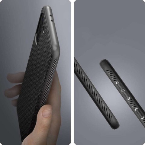 Spigen Etui Spigen Liquid Air do Samsung Galaxy S21 Matte Black Spigen Etui Spigen Liquid Air do Samsung Galaxy S21 Matte Black
