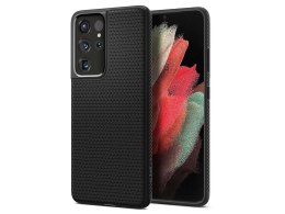 Spigen Etui Spigen Liquid Air do Samsung Galaxy S21 Ultra Matte Black