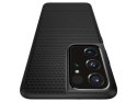 Spigen Etui Spigen Liquid Air do Samsung Galaxy S21 Ultra Matte Black