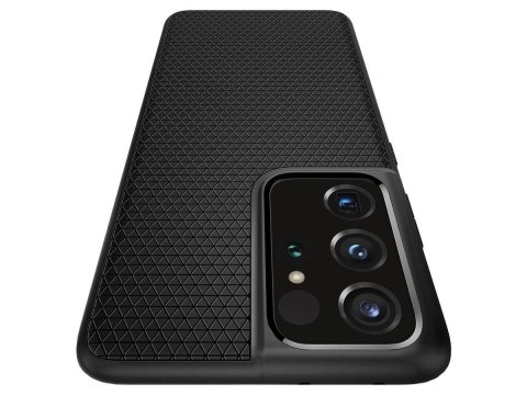 Spigen Etui Spigen Liquid Air do Samsung Galaxy S21 Ultra Matte Black Spigen Etui Spigen Liquid Air do Samsung Galaxy S21 Ultra Matte Black